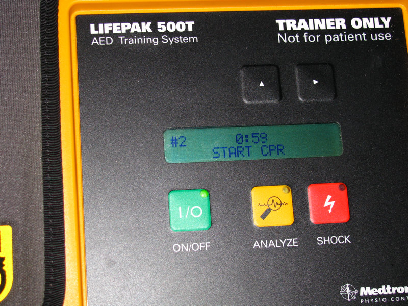 Display na AED

