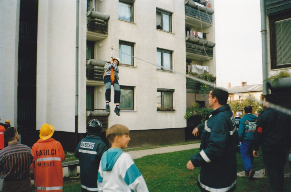 Sektorska vaja v Mengšu - Levčeva ulica
