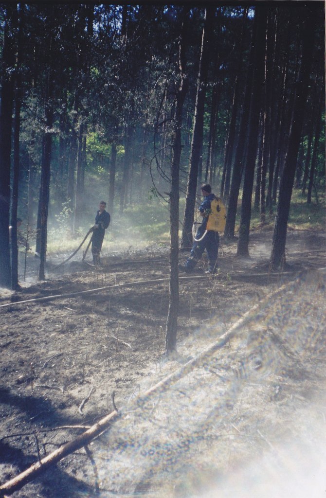 Gozdni požar - Kolovec, 07.05.2003

