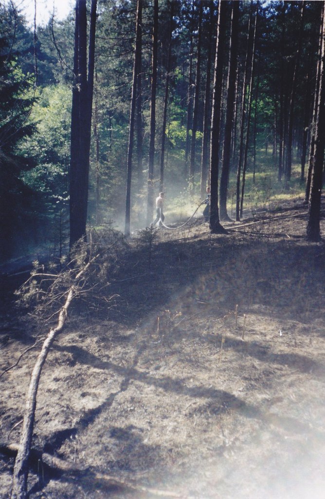 Gozdni požar - Kolovec, 07.05.2003
