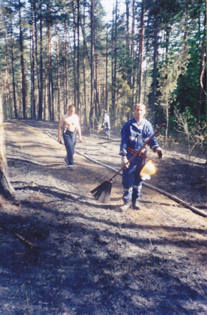 Gozdni požar - Kolovec, 07.05.2003
