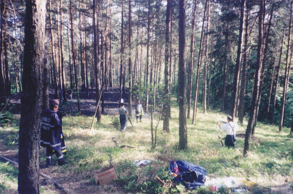 Gozdni požar - Kolovec, 07.05.2003
