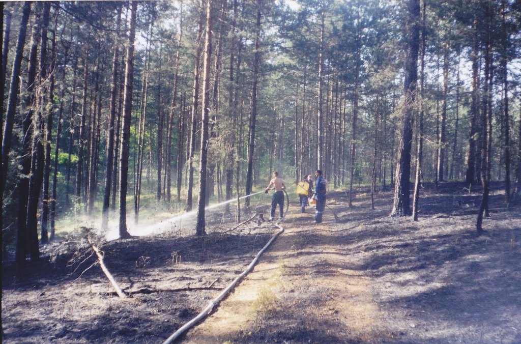 Gozdni požar - Kolovec, 07.05.2003
