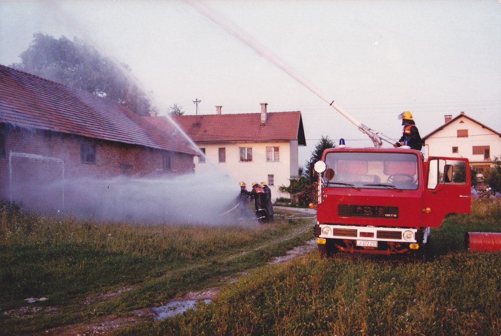 Sektorska vaja - "štale" Loka
Ob 50. letnici društva
